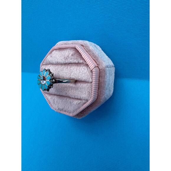 Vintage Zuni/Turquoise Ring - Picture 3 of 5